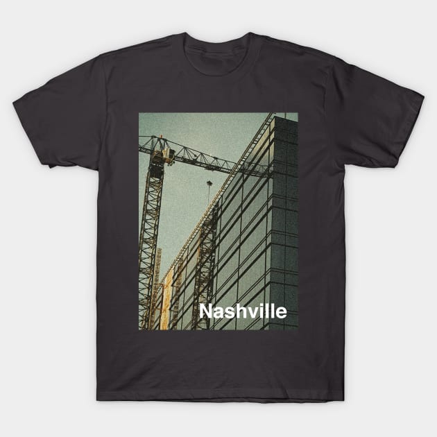 Nashville Crane T-Shirt by ascates